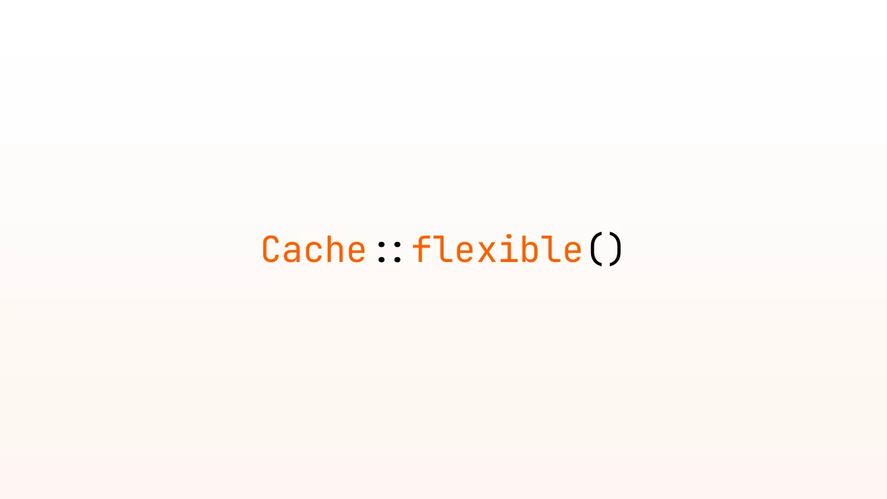 Flexible caching in Laravel made super easy